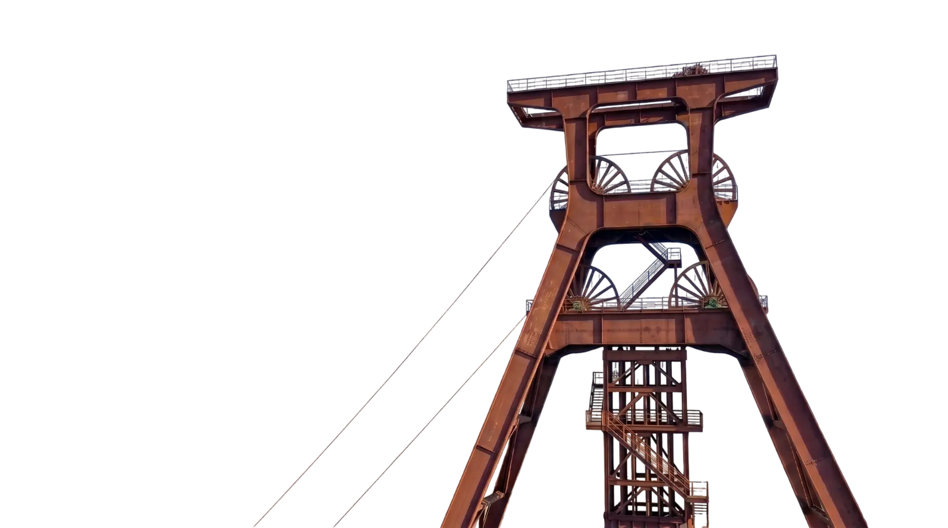 Zechenturm im Ruhrgebiet
